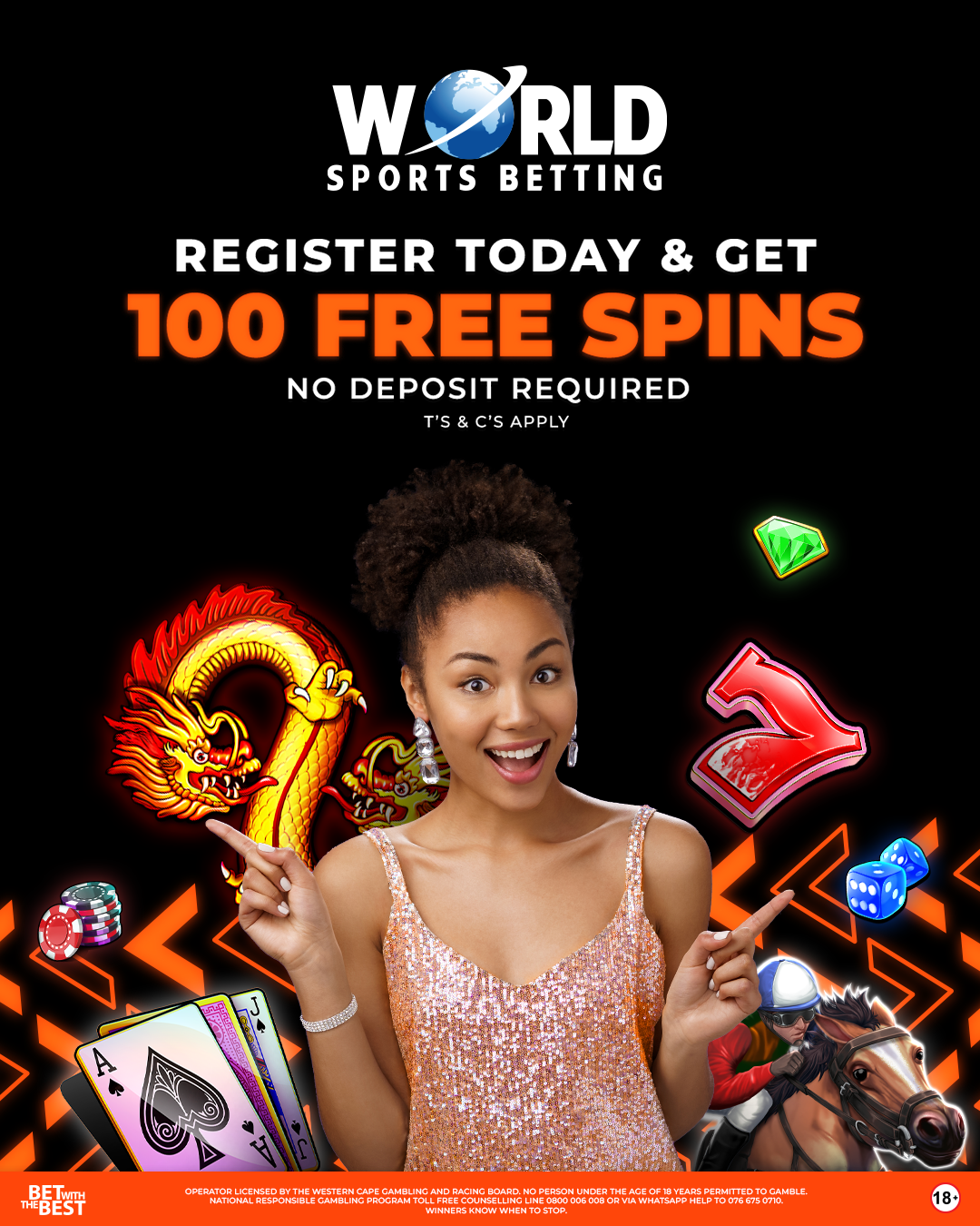 World Sports Betting national promo